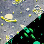 Wellness Fleece - Glow in the Dark Weltraum Blau-1