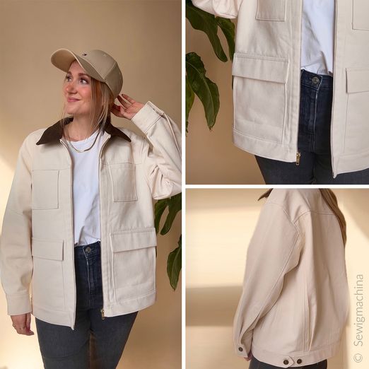 Oversize Jacke - JAN - Schnittmuster eBook