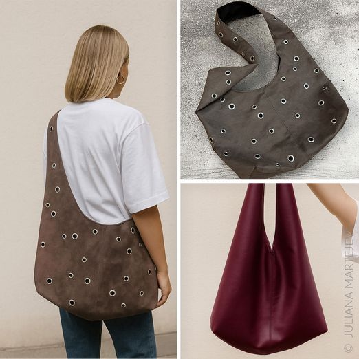 Umhängetasche - The Cleo Hobo Bag - Schnittmuster eBook