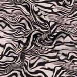 Sarga de viscosa - Cebra gris claro