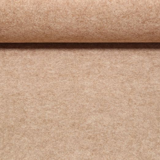 Stickfilz Tim 3mm - Uni Sand Melange