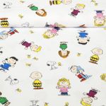 Jersey Impression digitale - Snoopy Peanuts Blanc