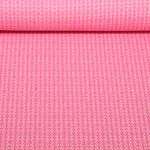 Økologisk Jacquard Jersey - Western Fairy Tales Field Knit Pink