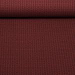 Jersey jacquard bio - Western Fairy Tales Field Knit Rouge-0