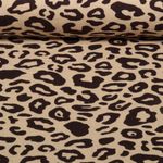 Økologisk Jacquard Jersey - Western Fairy Tales Safari Doubleface Beige