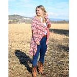 Bio Jacquard Jersey - Hamburger Liebe Western Fairy Tales Plaid Ecru-1