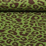 Økologisk Jacquard Jersey - Western Fairy Tales Safari Doubleface Green