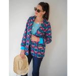 Bio Jacquard Jersey - Hamburger Liebe Western Fairy Tales Plaid Blau-1