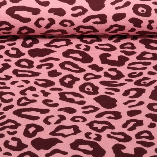 Bio Jacquard Jersey - HHL Western Fairy Tales Safari Doubleface Rosa
