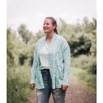 Bio Jacquard Jersey - HHL Western Fairy Tales Safari Doubleface Ecru-1