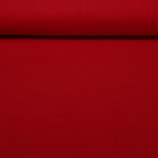 Tissu manteau London - Rouge cerise