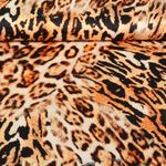 Viskose-Satin - Digitaldruck Leo Beige-0