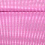 Cretonne de coton - Pois vintage Hortensia