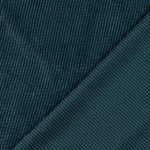 Velours côtelé large pétrole