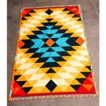 Panneau Popeline de coton bio - Hamburger Liebe Western Cheater Quilt Jaune-2
