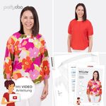 Raglanbluse - Willow - Papier-Schnittmuster-0