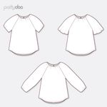 Raglanbluse - Willow - Papier-Schnittmuster-2