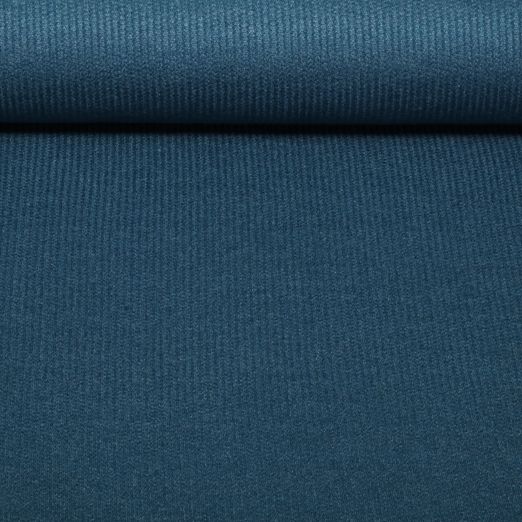 Viskosestrickjersey Anastasia - Petrol Melange