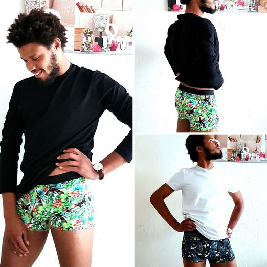 T-shirt et boxer - Tibo - Patron numérique