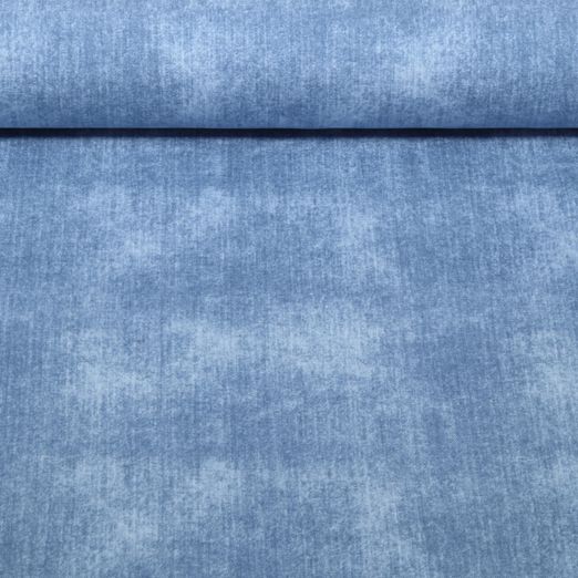 Sommersweat - French Terry Heavy Jeansoptik Jeans