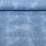 Sweat d'été - French Terry épais Aspect jeans Bleu jeans