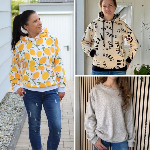 Hoodie - MELFI - Schnittmuster eBook