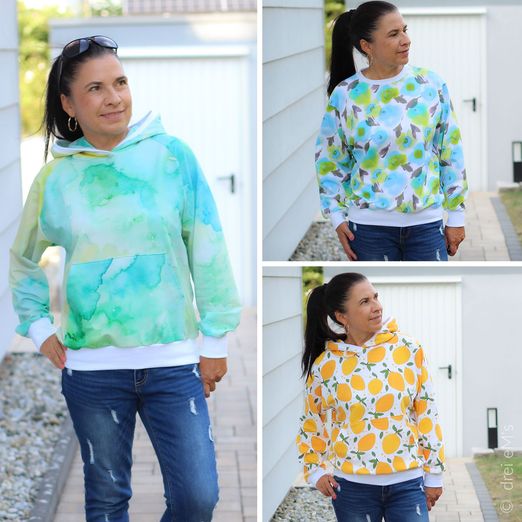 BUNDLE Hoodie - GONI + MELFI - Schnittmuster eBook