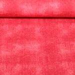 Sommersweat - French Terry Heavy Jeansoptik Rot