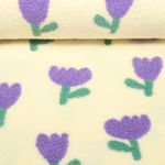 Teddyfleece - Tulpen Ecru-0