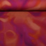 Sommersweat - French Terry Digitaldruck Batik Brombeere