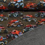 Alpenfleece - Monstertrucks Khaki