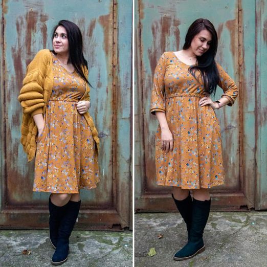 Kleid - Bertha - Schnittmuster eBook