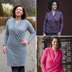 Wickelkleid und Shirt - Hermine - Schnittmuster eBook-0