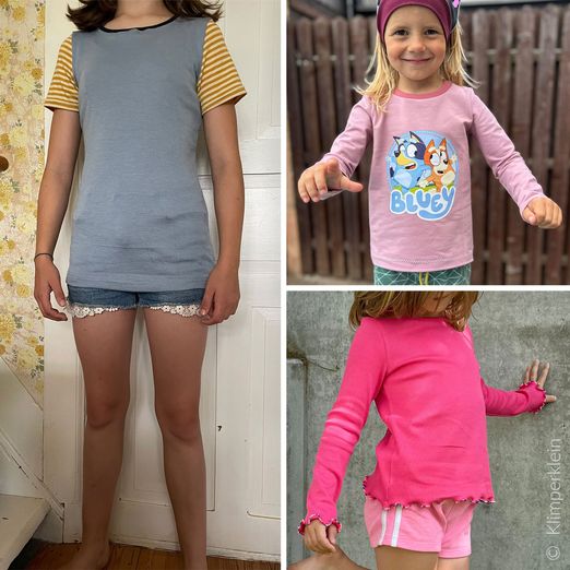Schmales Shirt Tailliert - Schnittmuster eBook