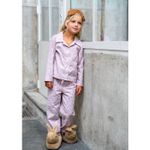 Baumwoll-Flanell - Herzen Rosa-1