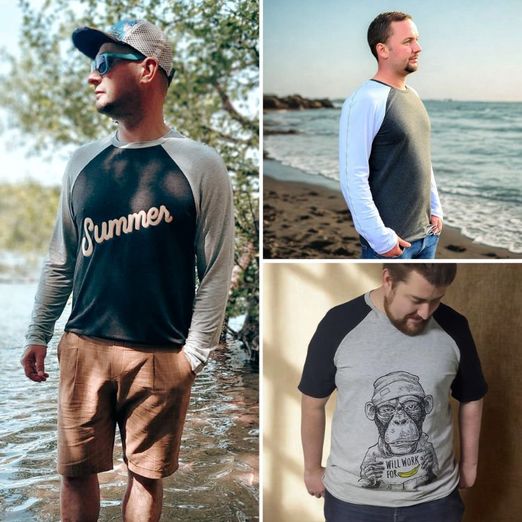 Raglanshirt - SKAGERRAK Herren - Schnittmuster eBook
