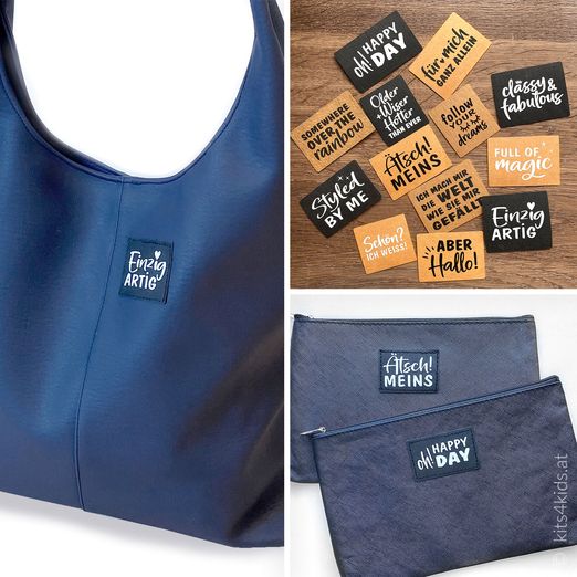 Plotterdatei - Big Bag Love Labels - Schnittmuster eBook