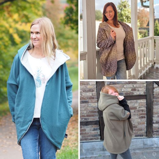 Cardigan - Tulpan - Schnittmuster eBook