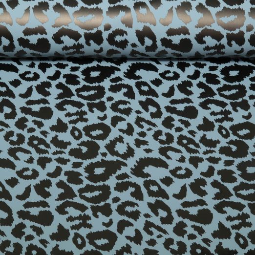 Regenjackenstoff -  Aqua Protect Digitaldruck Leo Blau