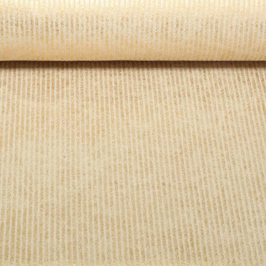 Polsterstoff Cord - Metallic Gold