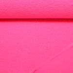 Teddyfleece - Boucle Doubleface Uni Pink Neon