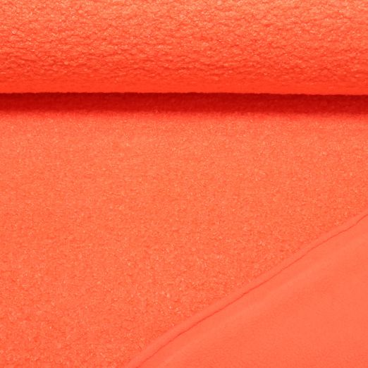 Teddyfleece - Boucle Doubleface Uni Orange