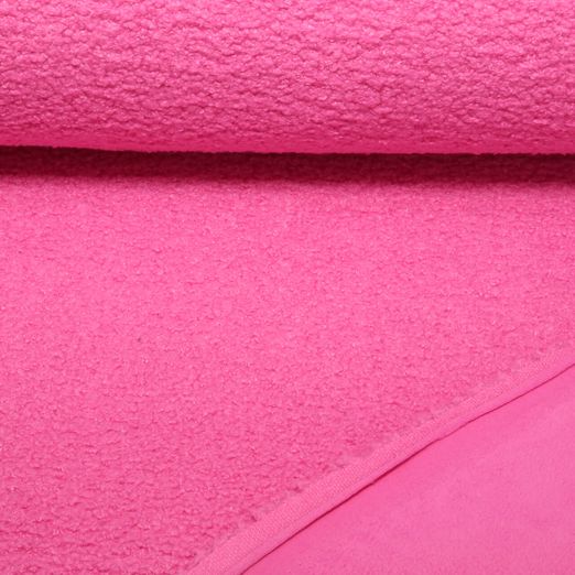 Teddyfleece - Boucle Doubleface Uni Hortensie