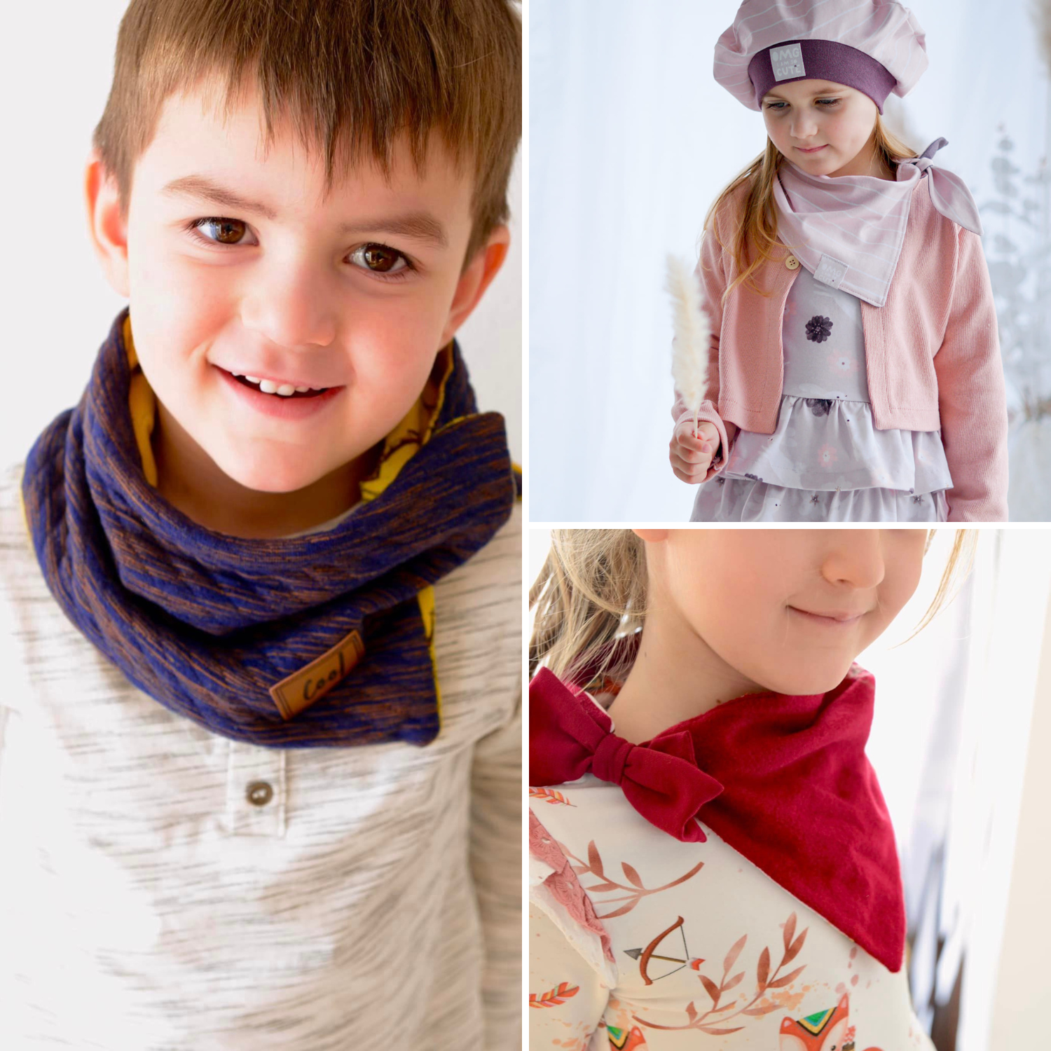 Halstuch, Schal & Loop - Wirbelwind - Schnittmuster eBook-0 Halstuch, Schal & Loop - Wirbelwind - Schnittmuster eBook-0