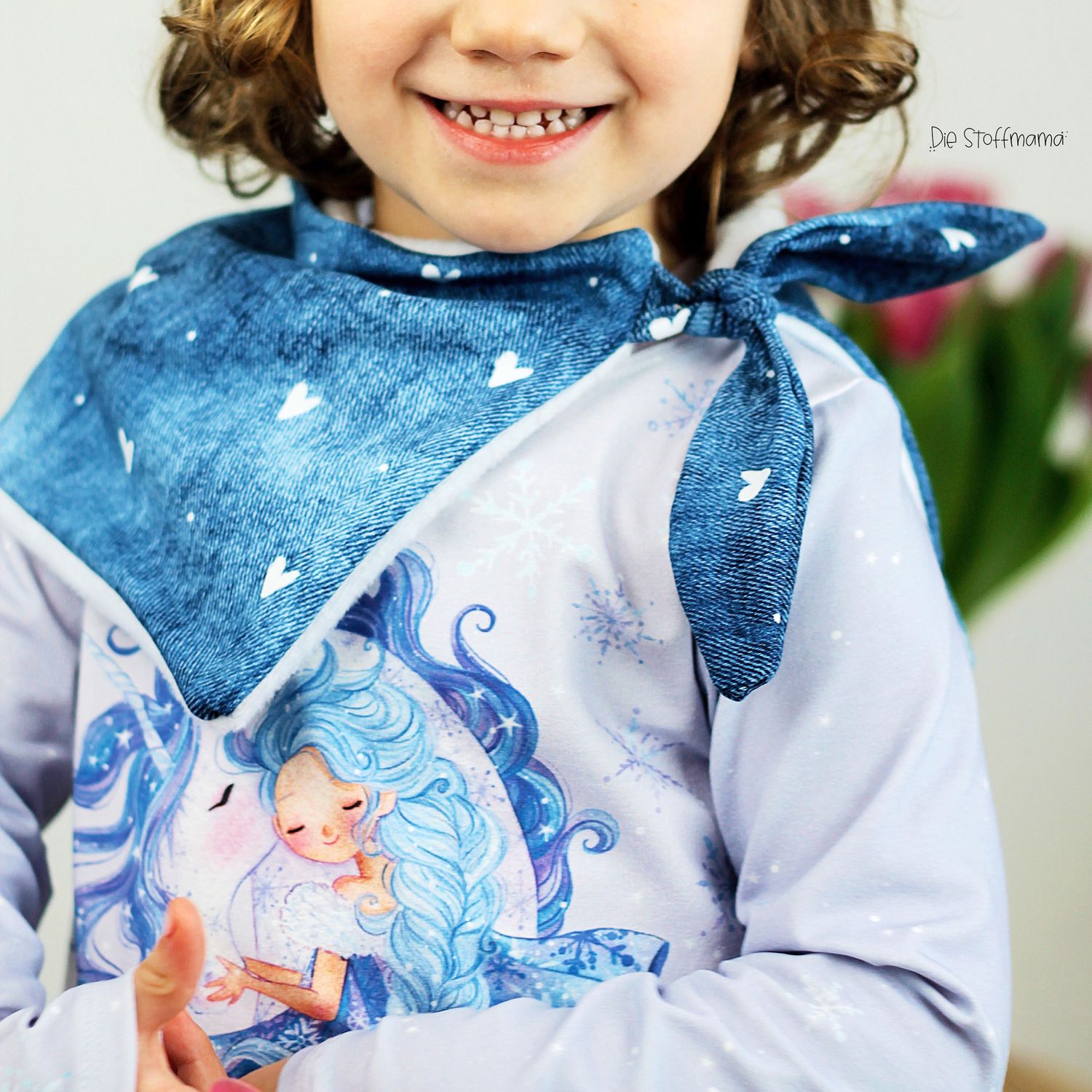 Halstuch, Schal & Loop - Wirbelwind - Schnittmuster eBook-8 Halstuch, Schal & Loop - Wirbelwind - Schnittmuster eBook-8