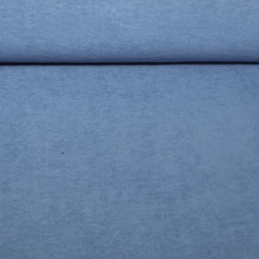 Viskose Cupro - Crushed Uni Jeansblau