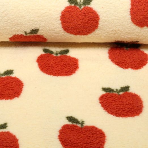 Polaire teddy - Pommes Ecru