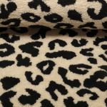 Teddyfleece - Leo Beige Schwarz