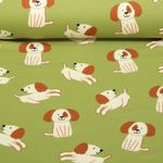 Softsweat - Lustige Hunde Grün Angeraut