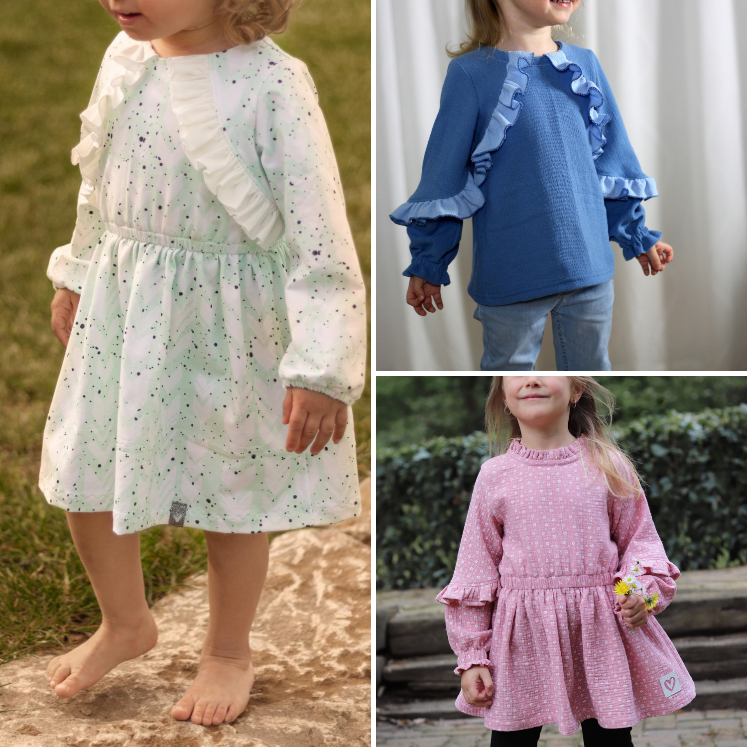 Bluse, Tunika & Kleid - Pusteblume - Schnittmuster eBook-0 Bluse, Tunika & Kleid - Pusteblume - Schnittmuster eBook-0